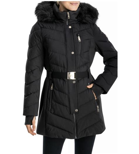 michael kors jacka|michael kors winter jacket women.